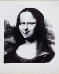 Mona Lisa, Distortion Study (Estudio de distorsión de Mona Lisa)