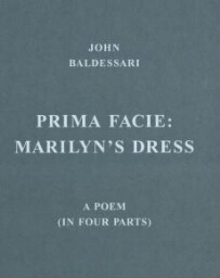 Prima facie: Marilyn's dress : a poem (in four parts) 
