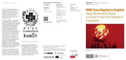 NSK from Kapital to capital. Neue Slowenische Kunst