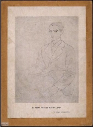El poeta Federico García Lorca: [dibujo] /