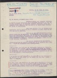[Carta] 1946 junio 19, Madrid, a David Jato, Madrid