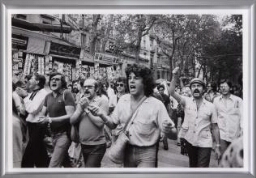 Manifestación gay, Barcelona, 1977