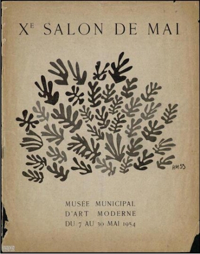 Xe Salon de mai: Musée municipal d'art moderne, du 7 au 30 mai 1954.
