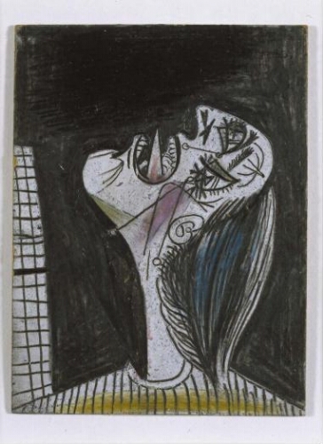 Cabeza llorando (VII). Postscripto de «Guernica»