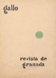 Gallo - Revista de Granada