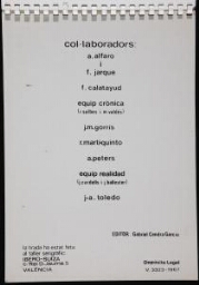 Any 1968. Estampa Popular de València (Año 1968. Estampa Popular de Valencia)