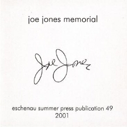 Joe Jones memorial
