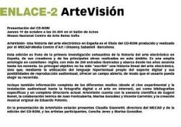 ArteVisión - Una historia del arte electrónico en España