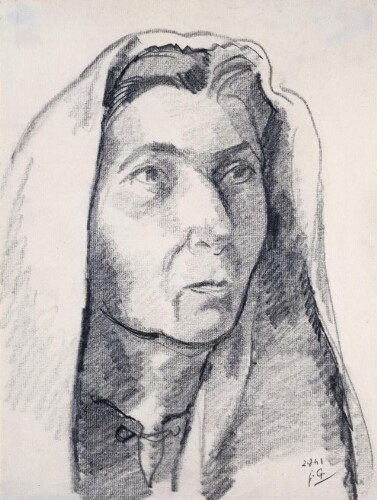 Marie-Thérèse au voile nº 1 (Marie-Thérèse con velo n.º 1)