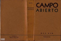 Campo abierto: novela 