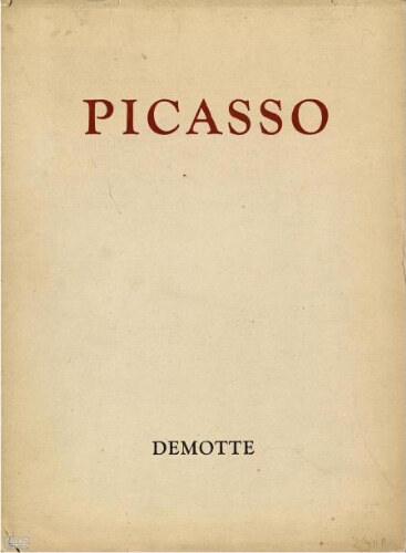 Pablo R. Picasso: catalogue of an exhibition paintings