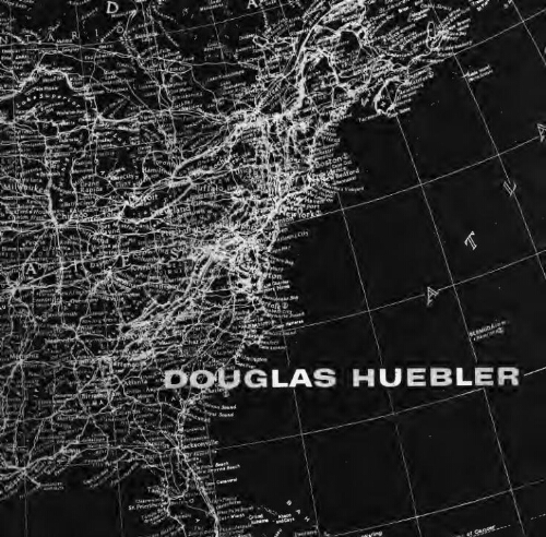 Douglas Huebler: November 1968.
