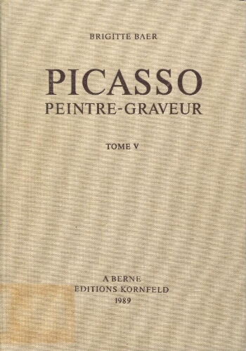 Picasso, peintre-graveur