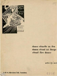 Danse rituelle du feu= Danza ritual del fuego = ritual fire dance : pour chasser les mauvais esprits /