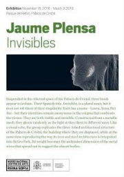 Jaume Plensa: invisibles : exhibition November 16, 2018-March 3, 2019, Parque del Retiro, Palacio de Cristal.