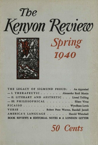 The Kenyon review.