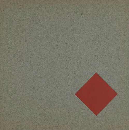 Een onleesbaar kwadraat blad /= An unreadable quadrat-print / by Bruno Munari.