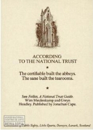 According to the National Trust