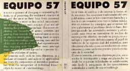 Equipo 57: exposición organizada por el Museo Nacional Centro de Arte Reina Sofía : 15 de marzo-24 de abril, 1994, Sala de Exposiciones Rekalde