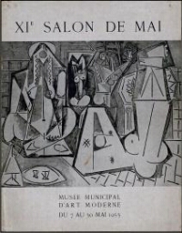 XIe Salon de mai: Musée municipal d'art modern, du 7 au 30 mai 1955.