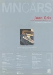 Juan Gris en las colecciones del MNCARS: 8 de febrero a 16 de abril de 2001.