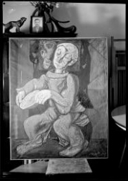 Negativos fotográficos de las pinturas de Francisco Mateos presentadas en la exposición de noviembre de 1961 en el Círculo de Bellas Artes.