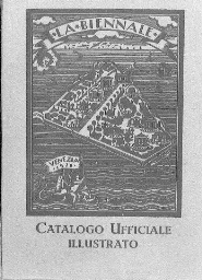 XVIª esposizione internazionale d'arte della città di Venezia, 1928 - Catálogo