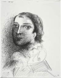 Portrait de Dora Maar de trois-quarts (Retrato de Dora Maar de tres cuartos)
