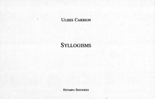 Syllogisms /