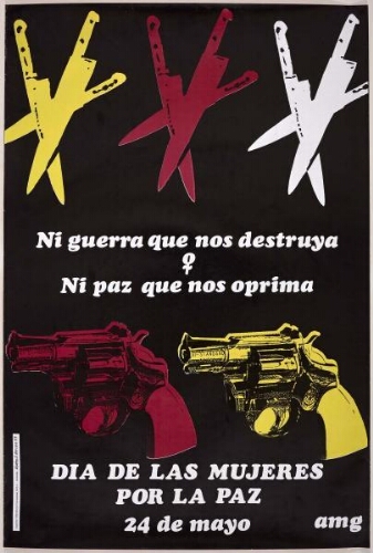 Día de las mujeres por la paz. 24 de mayo de 1985. Asamblea de mujeres, Granada