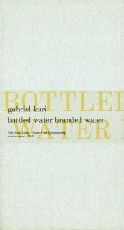 Bottled water, branded water 