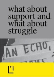 What about support and what about struggle