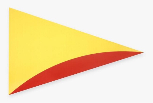 Yellow Red Curve I (Curva amarilla roja I)