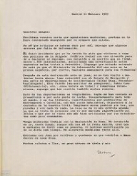 [Carta], 1969 feb. 11, Madrid, a [José Luis Castillejo]