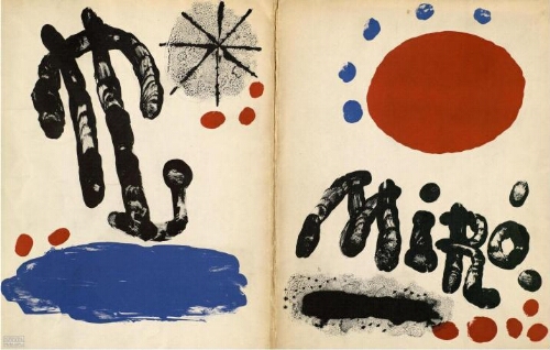 Miró: recent paintings /