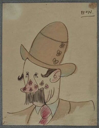 Hombre con sombrero y bigote