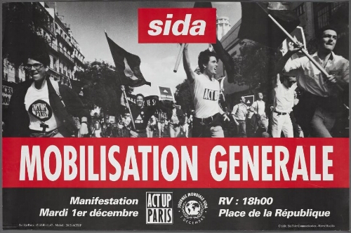 Sida, mobilisation generale: manifestation, mardi 1er décembre.