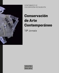 Conservación de arte contemporáneo - 19ª jornada