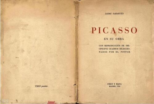 Picasso en su obra: con reproduccion de diecinueve cuadros seleccionados por el pintor