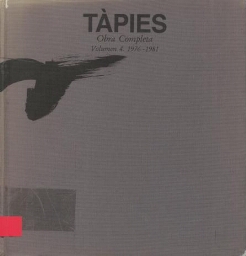 Tàpies - Vol 04, 1976-1981