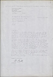 [Letter], 1973 Feb. 8, Zagreb, to Florentino Briones, Centro de Cálculo de la Universidad de Madrid, Avenida Complutense, Madrid.