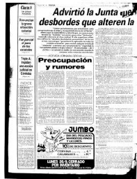 Nota en el diario Clarín el día después del primer Siluetazo