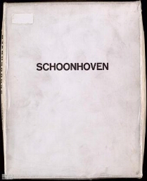 Jan J. Schoonhoven :Städtisches Museum Mönchengladbach, 1. März bis 9. April 1972.