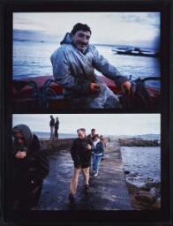 Fishing for fuel, surveying the damage (Ría de Pontevedra, 12/19/02; Museo do Alemán, Camelle, 12/22/02) (Pescando fuel, evaluando daños [Ría de Pontevedra, 19/12/2002; Museo do Alemán, Camelle, 22/12/2002])