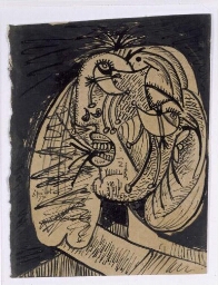 Cabeza llorando con pañuelo (II). Postscripto de «Guernica»