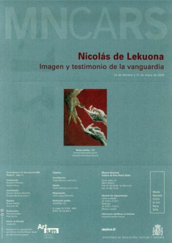 Nicolás de Lekuona: imagen y testimonio de la vanguardia : 24 de febrero a 31 de mayo de 2004.