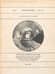 Stereo headphones - An occasional magazine of the new poetries.