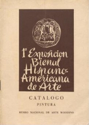 1ª Exposicion Bienal Hispanoamericana de Arte - Catálogo pintura