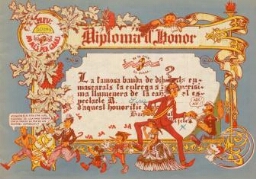 Diploma d'honor