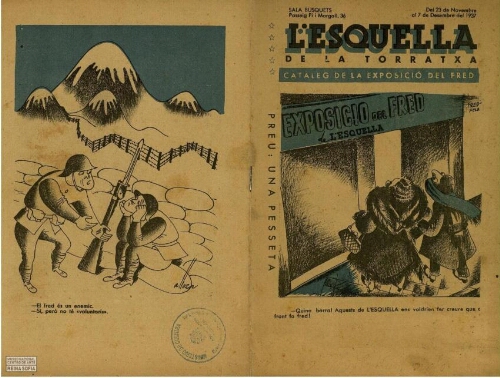 L'Esquella de la torratxa: catàleg de la exposició del Fred : del 23 de novembre al 7 de desembre del 1937.